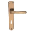Cottali Maniglia su placca Ø90 mm thea all.argento