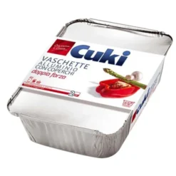 Cuki vaschetta alluminio, assortiti