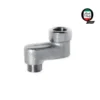 De borri Raccordo eccentrico per radiatori, nichelato, 1/2", interasse 20 mm