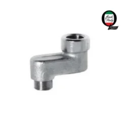 De borri Raccordo eccentrico per radiatori, nichelato, 1/2", interasse 20 mm