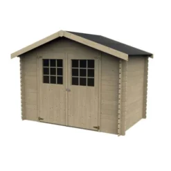 Decor et jardin Casetta da giardino Decore et Jardin Flosova, in legno di abete,H232xL317xP213 cm
