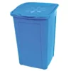 Duplast Portabiancheria margherita 50 lt 37x37x53 cm blu