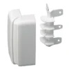 Elettrocanali Angolo esterno variabile 70x20 bianco