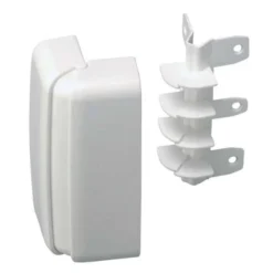Elettrocanali Angolo esterno variabile 70x20 bianco