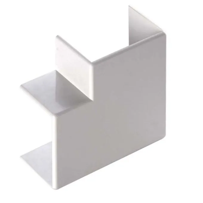 Elettrocanali Angolo piano per minicanale 30x10 - 2 pz