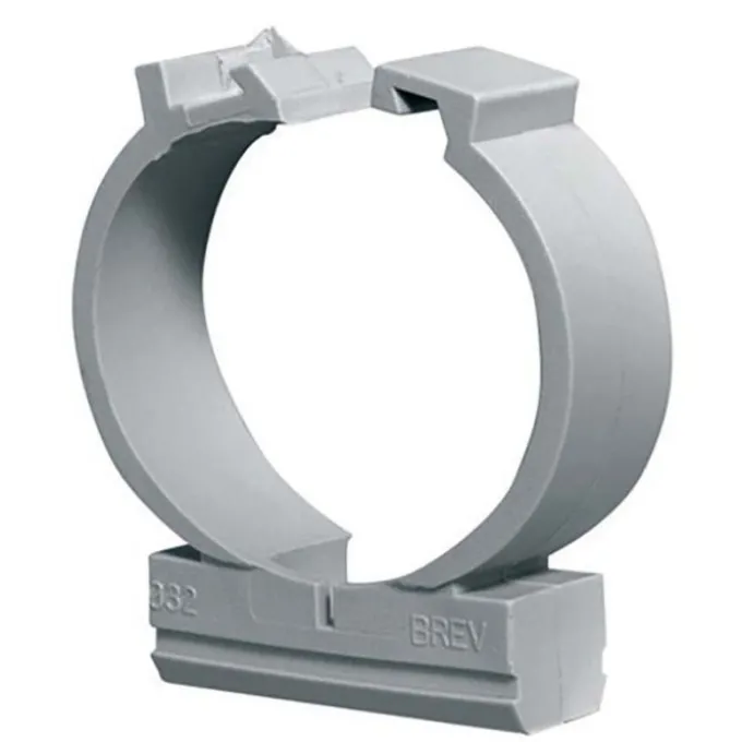 Elettrocanali Clip fissa tubo collare diametro 25 - 10pz