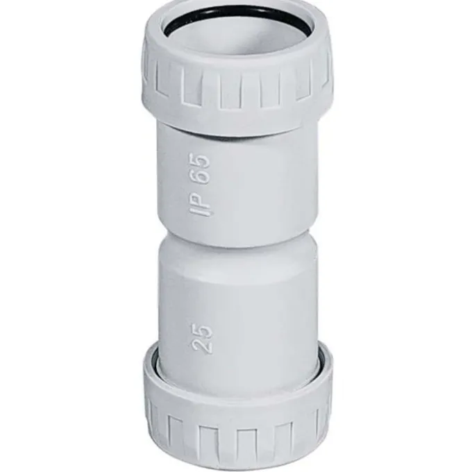 Elettrocanali Manicotti stagni tubo-tubo ip65 diametro 25 mm - 2 pz