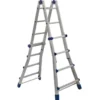 Facal Scala briko blu telescopica 4+4 gradini