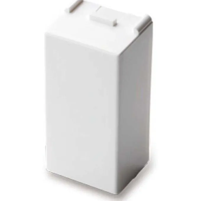 Falso polo mix liscio 1 modulo 2 pezzi bianco