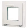 Finestra in pvc, 1 anta vasistas 60xh.60 cm, telaio 70 mm 6 camere armatura in acciaio, vetro 28 mm, colore bianco