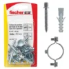 Fischer Collarini accaio zinc. c/tasse mm12 5pz