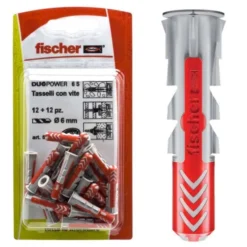 Fischer Tassello duopower 10 k, confezione 8 pezzi