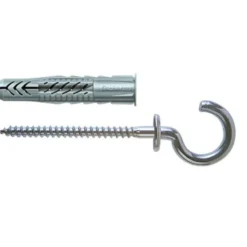 Fischer Tassello in nylon ux 6 x 35 r k con occhiolo aperto, confezione 4 pezzi