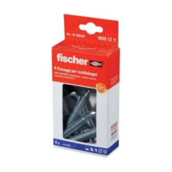 Fischer Tassello per cassette wc e scaldabagno wds 12 y confezione 4 pezzi