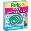 Flortis Spirale antizanzare, 10 pz + 2 supporti