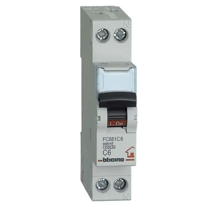 Fp btdin45 - magnetot c6 1p+n 1m 4500a