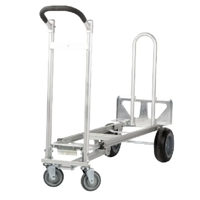 Gardenia Carrello multiposizione in alluminio 3 in 1 portata massima 450 kg