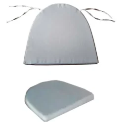 Gardenia Cuscino per sedia in ferro, cipro, spessore 3 cm in polyestere 180 gr/mq