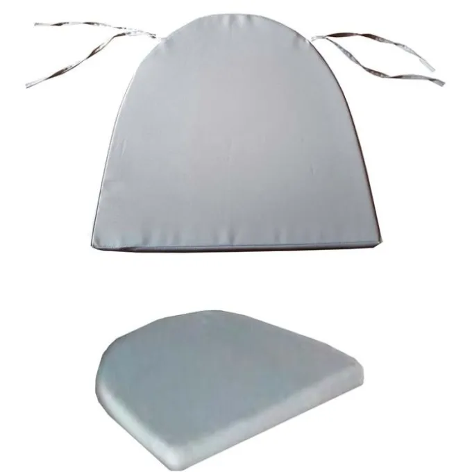 Gardenia Cuscino per sedia in ferro, cipro, spessore 3 cm in polyestere 180 gr/mq