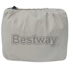 Gardenia Materasso singolo gonfiabile airbed tritech 191x97x42 cm, beige