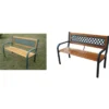 Gardenia Panchina 2 posti, in legno, 118x52xh.75 cm