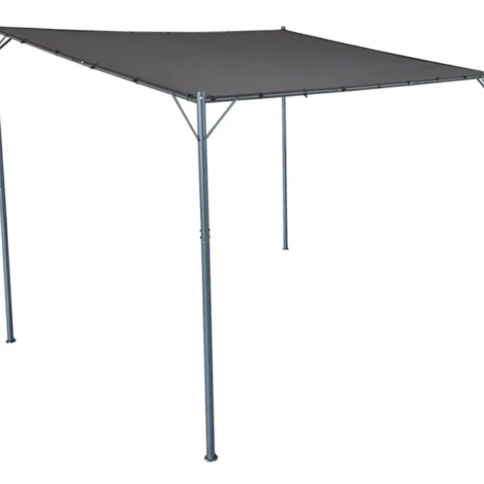 Gardenia Pergola addossata ribes 3,5x2,5xh.2,10/2,50 mt, antracite