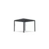 Gardenia Pergola orsa minore 3x3xh.2,25 mt, doppie alette regolabili separatamente, in acciaio, 4 pali in alluminio, con grondaia, colore antracite
