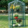 Gardenia Serra 3 ripiani 69x49xh.125 cm tubo diametro 16 mm, telo in pvc 0,10 mm