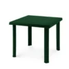 Gardenia TAVOLO QUADRATO SAKURA VERDE IN PLP 79X79XH75CM