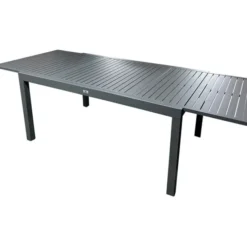 Gardenia Tavolo Zara estensibile alluminio 160/240x100x75 cm antracite