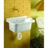 Garofalo Lavandino pilozzo da muro in polipropilene, cm 50x35