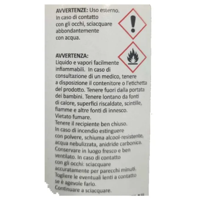 Gel igienizzante con antibatterico ad alto contenuto di alcool (oltre 60%) conf. 100 ml - made in italy