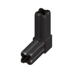 Giuntura per ang d.23.5 mm nero