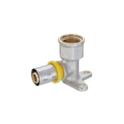 Gomito femmina 1/2x16 c/flangia x multistrato gas