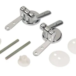 Goplast Coppia cerniere cromo x sed.wc