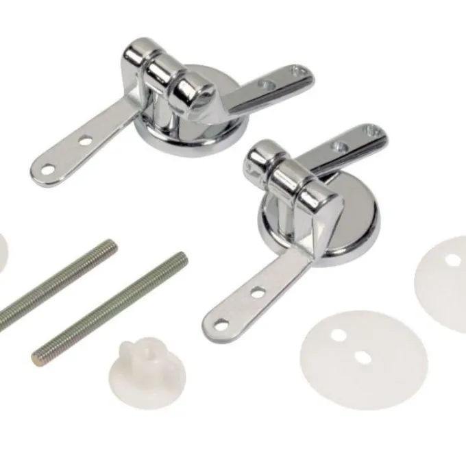 Goplast Coppia cerniere cromo x sed.wc