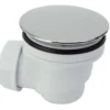 Goplast Piletta doccia plastica sif.d.m.90 piatto cromato