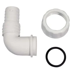 Goplast Pipetta curva per scarico lavatr/lavast in pp 1