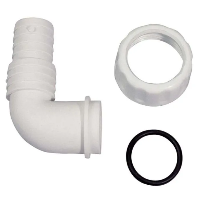 Goplast Pipetta curva per scarico lavatr/lavast in pp 1