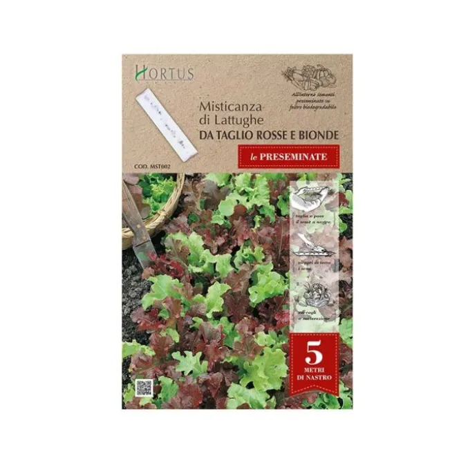 Hortus Semi misticanza lattughe nastro preseminate