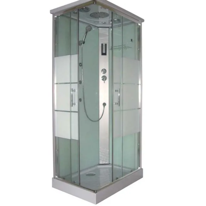 Idrak Cabina vale idro.70x100 6 getti rettangolare