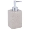 Idrak Dispenser sapone 7,4x7,4xh11/17cm poliresina