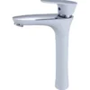Idrak Pegaso mix lavabo d.35 cr/biacromo bianco canna al