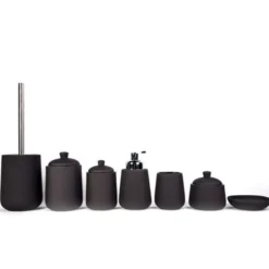 Idrak Porta spazzolino elegance nero