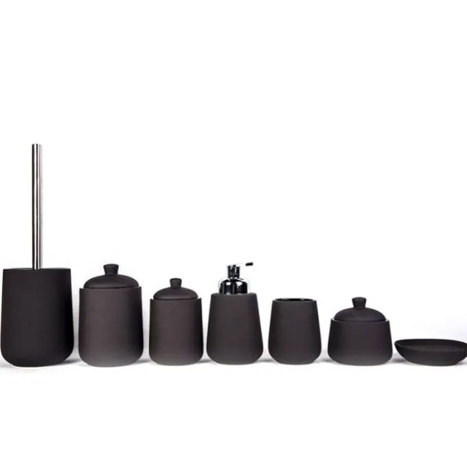 Idrak Porta spazzolino elegance nero