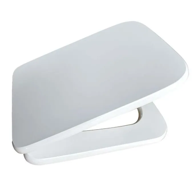 Idrak Sedile wc idrak mdf conca, bianco cerniere inox