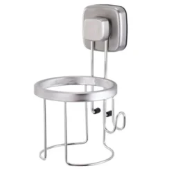 Idrak Supporto asciugacapelli 12,2x12,5x17cm acciaio