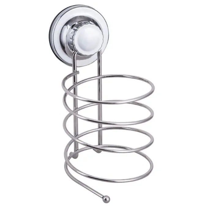 Idrak Supporto muro asciugacapelli 10.9x12,4x17,8cm