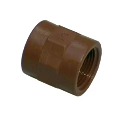 Idrobric Manicotto in pp marrone Ø1/2ff