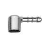 Idrobric Raccordo portagomma gas liquido a squadra 1/2 f